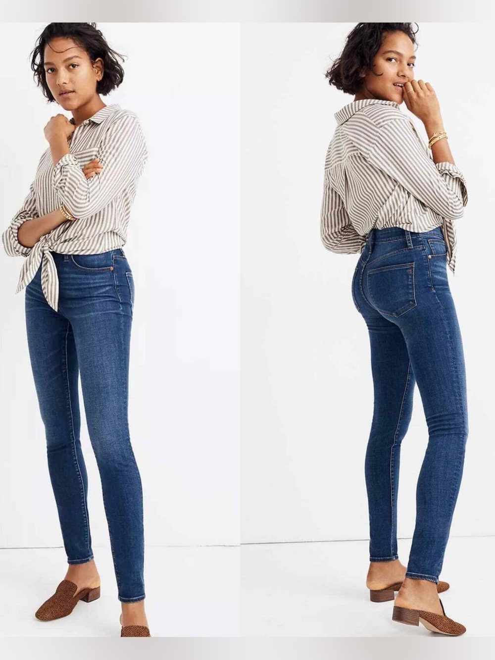 Madewell curvy roadtripper 24 T - has raw hem with inseam of 28.5